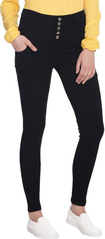 Broadstar Slim Women's Black Jeans